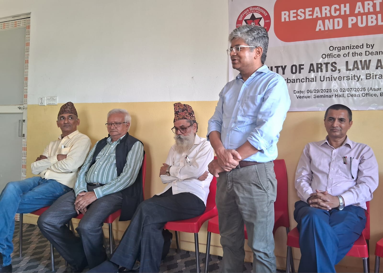 अनुसन्धानात्मक लेख लेखन तथा प्रकाशन सम्बन्धी तालिम सम्पन्न
